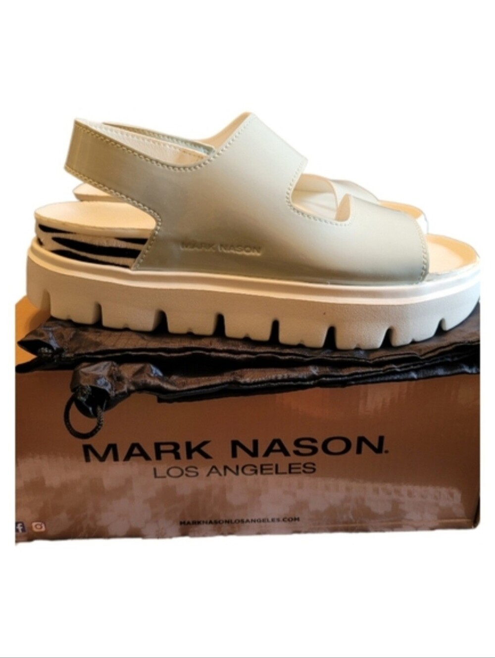 Mark Nason Los Angeles Women's Malaga-Elena Turquoise Sandles Sz 7.5 NIB